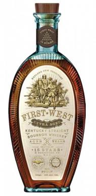 15 Stars - First West 8 year Bourbon Extra Aged  100 Proof (750ml) (750ml)
