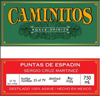 Caminitos - Puntas De Espadin Sergio Cruz 135.4P (750ml) (750ml)