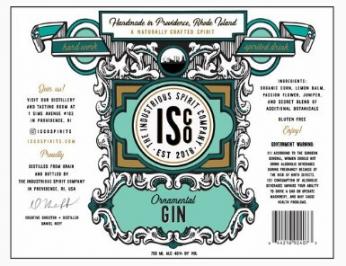Isco Industrious Spirit Co. - Gin (750ml) (750ml)