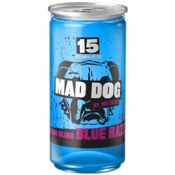 Mad Dog - Blue Razz (200ml cans) (200ml cans)