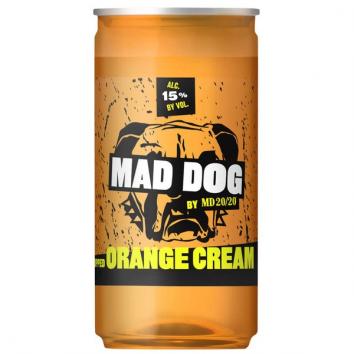 Mad Dog - Orange Cream (200ml cans) (200ml cans)
