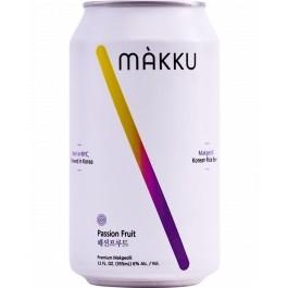Makku - Passionfruit (4 pack 12oz cans) (4 pack 12oz cans)