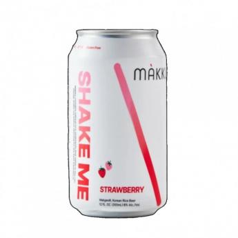 Makku - Strawberry (4 pack 12oz cans) (4 pack 12oz cans)