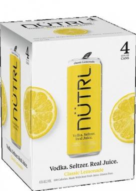 Nutrl - Lemonade (4 pack cans) (4 pack cans)