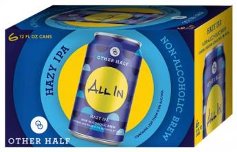 Other Half - Non-Alcoholic All In Hazy IPA (6 pack cans)