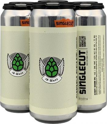 SingleCut Beersmiths - 18-watt IPA (4 pack 16oz cans) (4 pack 16oz cans)