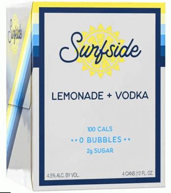 Surfside - Lemonade + Vodka (4 pack cans) (4 pack cans)