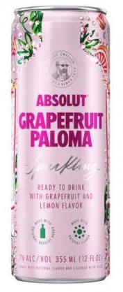 Absolut - Grapefruit Paloma (4 pack cans) (4 pack cans)