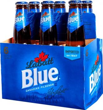 Labatt Brewing Company - Labatt Blue (6 pack bottles) (6 pack bottles)