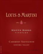 0 Louis M. Martini - Cabernet Sauvignon Sonoma Valley Monte Rosso (750ml)