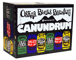 Oskar Blues Brewery - Canundrum Sampler (15 pack cans) (15 pack cans)