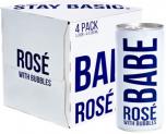 0 White Girl - Babe Rose with Bubbles (4 pack cans)