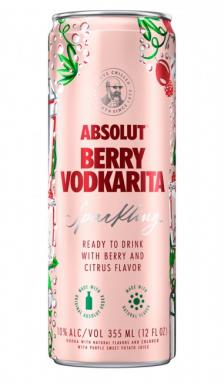 Absolut - Berry Vodkarita (4 pack cans) (4 pack cans)