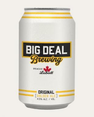 Labatt Brewing Company - Big Deal Brewing Golden Ale (12 pack cans) (12 pack cans)