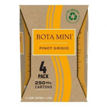 Bota Box - Mini Pinot Grigio (4 pack 250ml cans) (4 pack 250ml cans)