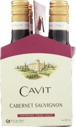 Cavit - Cabernet Sauvignon (4 pack bottles) (4 pack bottles)