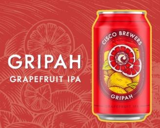 Cisco Brewers - Gripah Grapefruit IPA (12 pack cans) (12 pack cans)