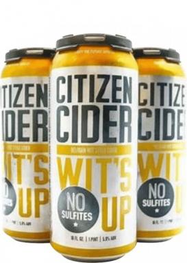 Citizen Cider - Wit's Up (4 pack 16oz cans)