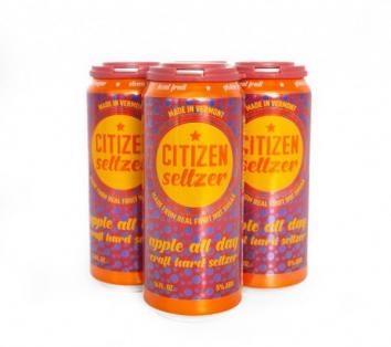 Citizen Cider - Apple All Day Seltzer (4 pack 16oz cans) (4 pack 16oz cans)