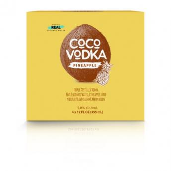 Coco - Vodka Pineapple Rtd (4 pack cans) (4 pack cans)