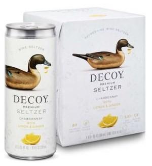 Duckhorn Vineyards - Decoy Seltzer Chard Lemon Ginger Premium Seltzer (4 pack cans) (4 pack cans)