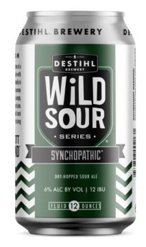 Destihl Brewing - Wild Sour Synchopathic Dry-Hopped Sour Ale (4 pack cans) (4 pack cans)