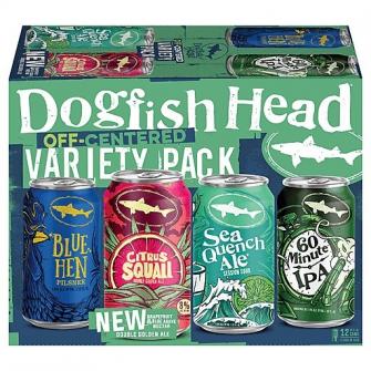Dogfish Head Craft Brewery - Off-Centered Variety Pack (12 pack cans) (12 pack cans)