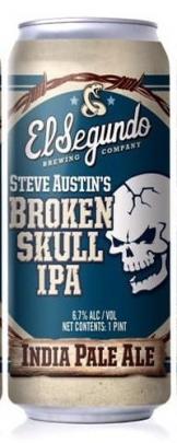 El Segundo Brewing Company - Steve Austin's Broken Skull IPA (4 pack 16oz cans) (4 pack 16oz cans)