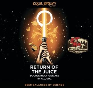 Equilibrium Brewery - Return of the Juice (4 pack 16oz cans) (4 pack 16oz cans)