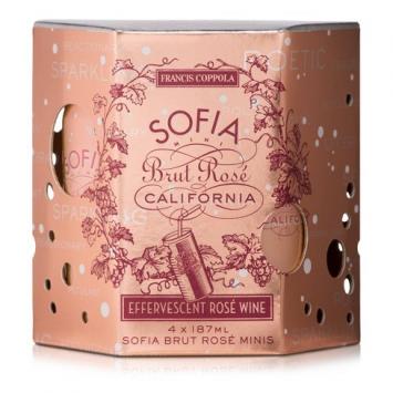 Francis Coppola - Sofia Brut Rose (4 pack cans) (4 pack cans)