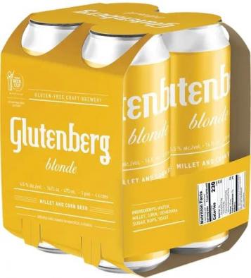 Glutenberg - Blonde Ale (Gluten Free) (4 pack cans) (4 pack cans)