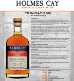 0 Holmes Cay - Trinidad 2012 11yrs Cask #82 Ex Cognac / Rum Casks 118 Proof (700)