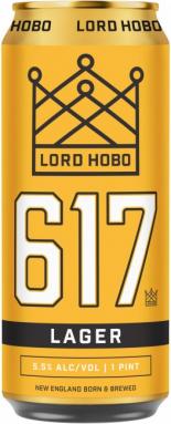 Lord Hobo Brewing Co. - 617 Lager (4 pack 16oz cans) (4 pack 16oz cans)