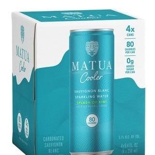 Matua - Cooler Sparkling Sauvignon Blanc with Kiwi flavors (4 pack cans) (4 pack cans)