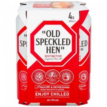 Morland Brewery - Old Speckled Hen (4 pack 16oz cans) (4 pack 16oz cans)
