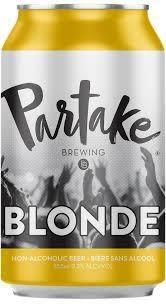 Partake Brewing - Blonde Non Alcoholic (6 pack cans) (6 pack cans)