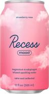 0 Recess - Mood Strawberry Rose Adaptogen Sparkling Water