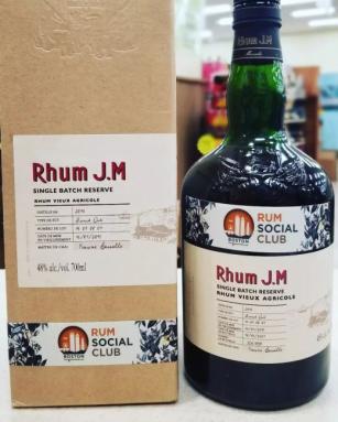 Rhum J.M - French Oak 2014 Single Batch 6yrs 700ml (Boston Rum Social Club Store Pick) (700ml) (700ml)