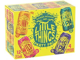 Sierra Nevada Brewing Co. - Little Things Party Pack (12 pack cans) (12 pack cans)