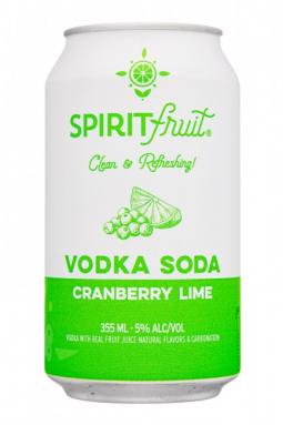 Spiritfruit - Cranberry Lime (4 pack 12oz cans) (4 pack 12oz cans)