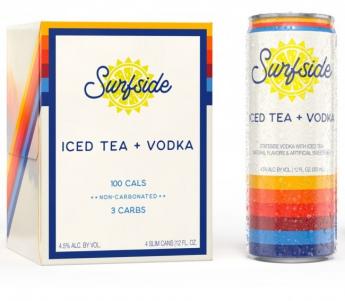 Stateside - Surfside Iced Tea + Vodka (4 pack cans) (4 pack cans)