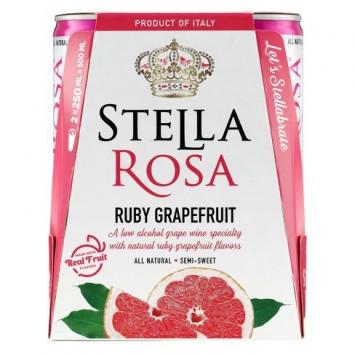 Stella Rosa - 2 Pack Ruby Grapefruit (2 pack 250ml cans) (2 pack 250ml cans)