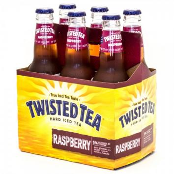 Twisted Tea - Raspberry Iced Tea (6 pack cans) (6 pack cans)